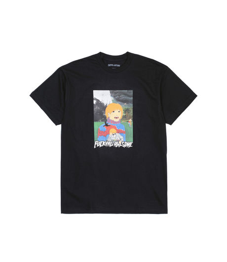Fucking Awesome Painted Aidan Tee Black
