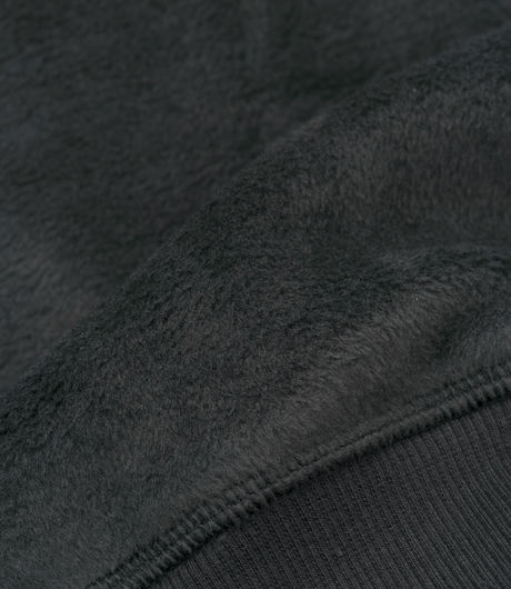 Stussy Pile Fleece Hood Black