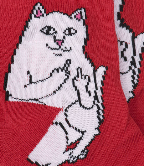 Ripndp Lord Nermal Socks  Red
