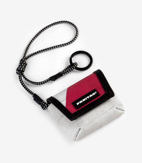 Freitag F213 Mini Messenger Key Holder White/Pink
