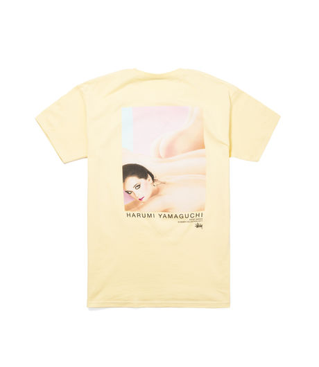 Stussy Harumi Yamaguchi Nude Tee Pale Yellow