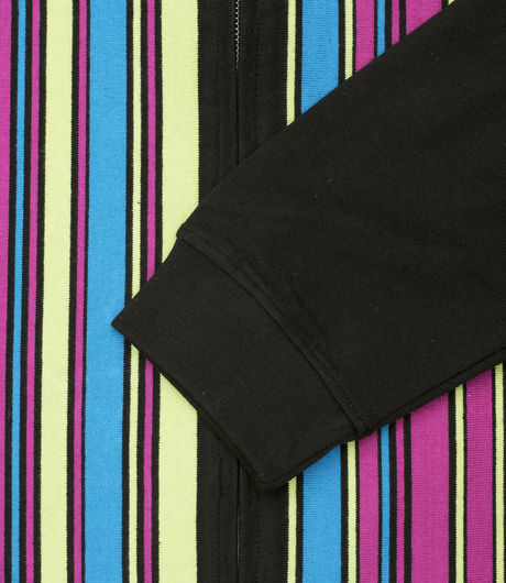 Stussy Simon LS Zip Polo Black