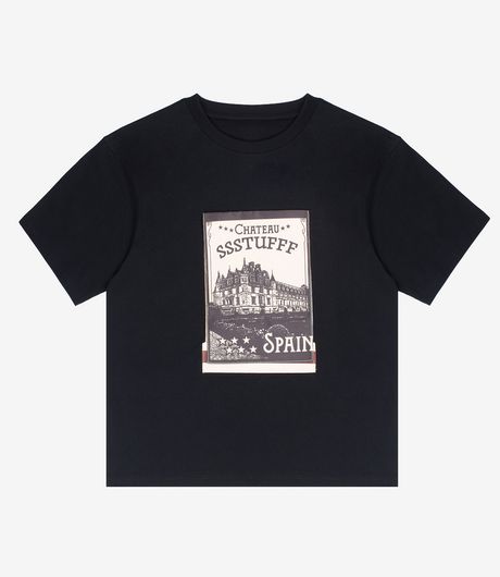 SSSTUFFF A Little Match Tee Black