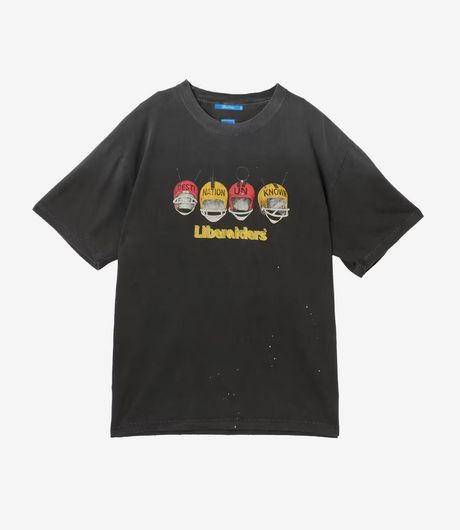 Liberaiders Helmet Boys Tee Black
