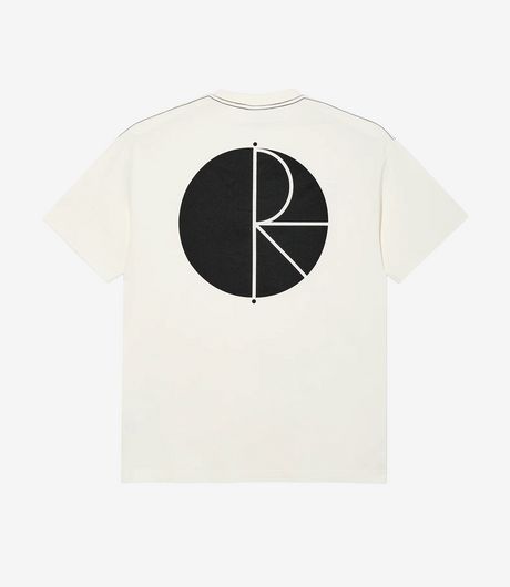 Polar Skate Co Fill Logo Contrast Tee Ivory/Black