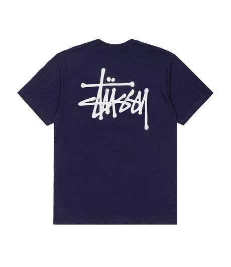 Stussy Basic Tee Navy 
