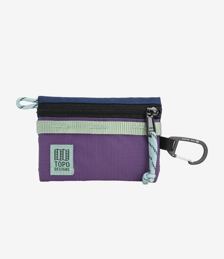 Topo Designs Mountain Accessory Bag Micro Midnight/Loganberry
