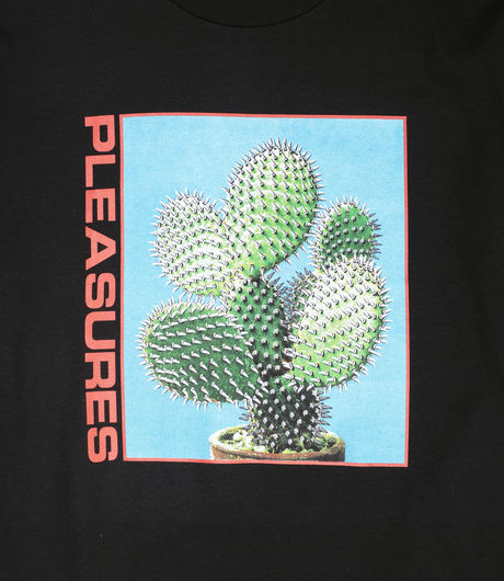 PLEASURES Spike T-Shirt Black