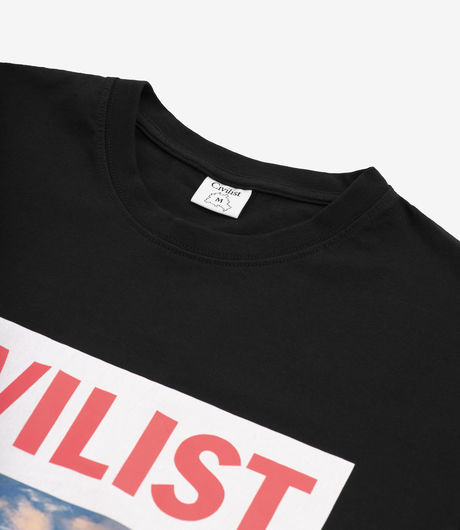 Civilist Palme Tee Black