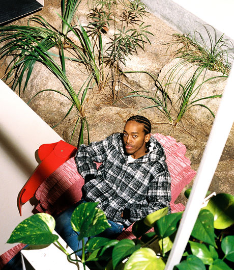 Butter Goods Heavy Plaid Work Jacket Black/White