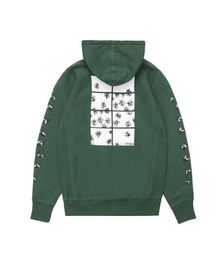 Fucking Awesome Files Hoodie Green