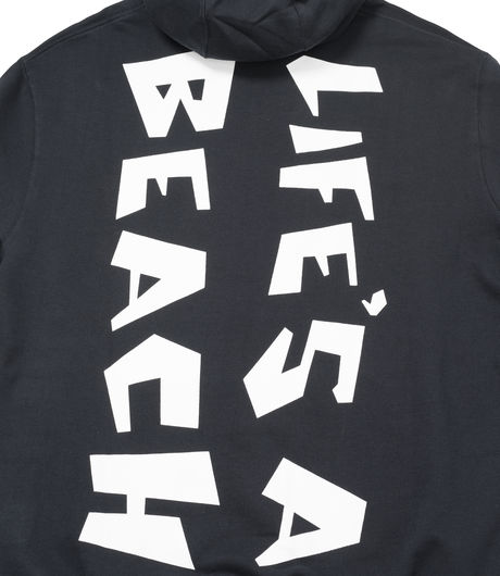 Life's a Beach Linear Hood Black