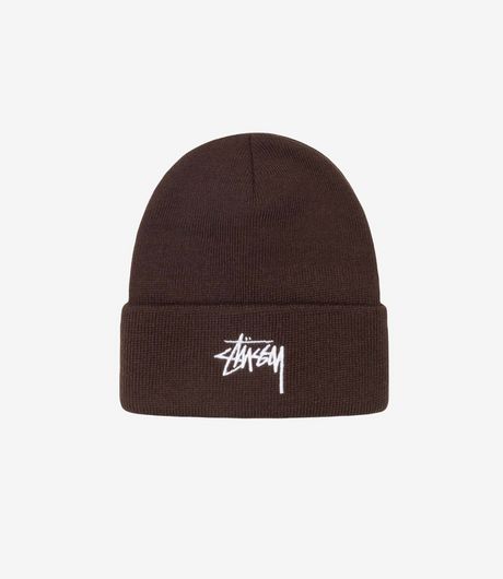 Stussy Stock Cuff Beanie Cocoa 