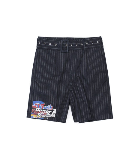 Daily Paper Fori Short Denim Striped 