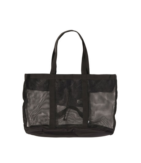 Stussy Mesh Beach Tote Bag Black