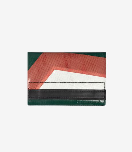 Freitag F51 Dallas Medium Wallet Green/Orange/White