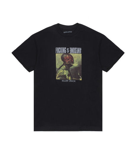 Fucking Awesome Killer Crack Tee Black