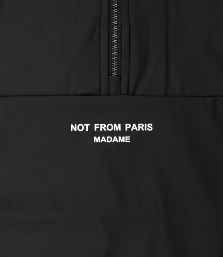 Drôle de Monsieur Waterproof NFPM Anorak Black