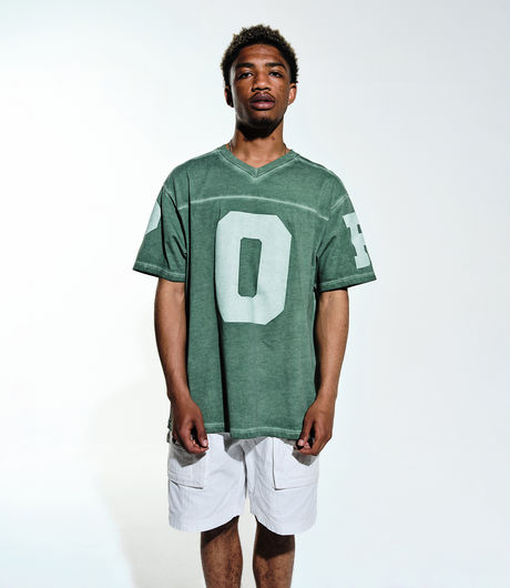 Pop Trading Company Football T-Shirt Four Leaf Clover