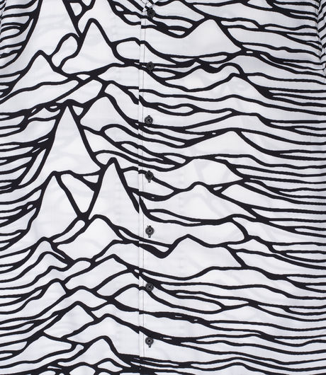 Pleasures x Joy Division Waves Shirt White/Black