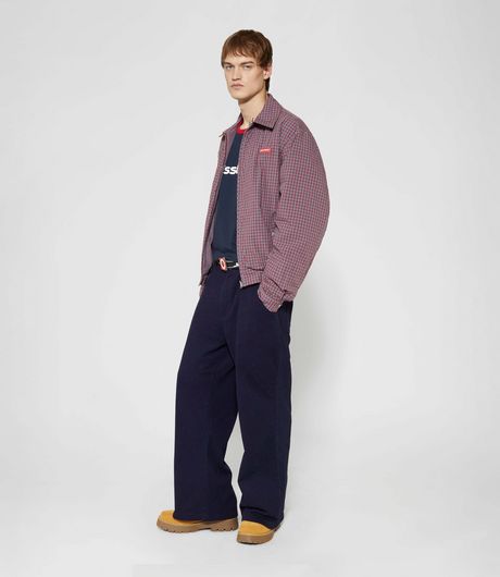 SSSTUFFF Navigator Denim Trousers Purple