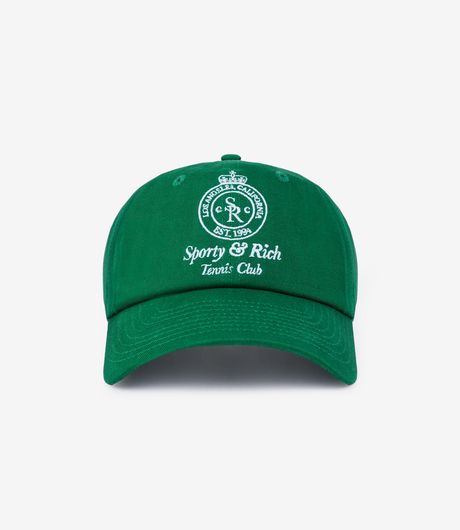 Sporty & Rich Crown Tennis Hat Alpine