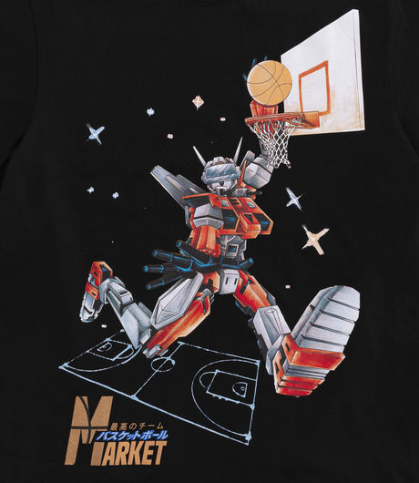 Market Go Code Dunking T-Shirt Black
