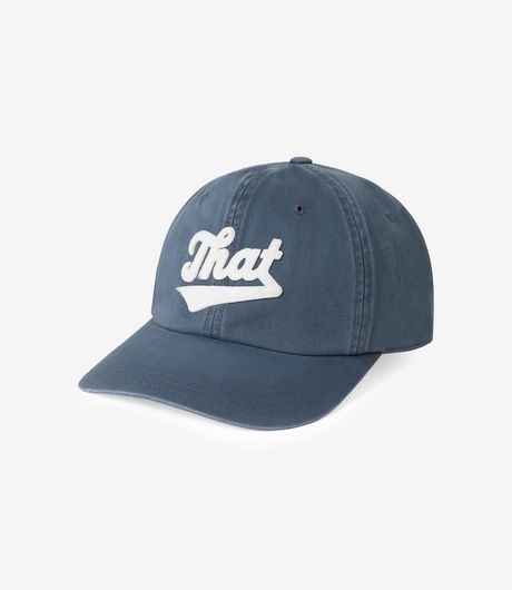 Thisisneverthat Overdyed That Applique Cap Washed Navy