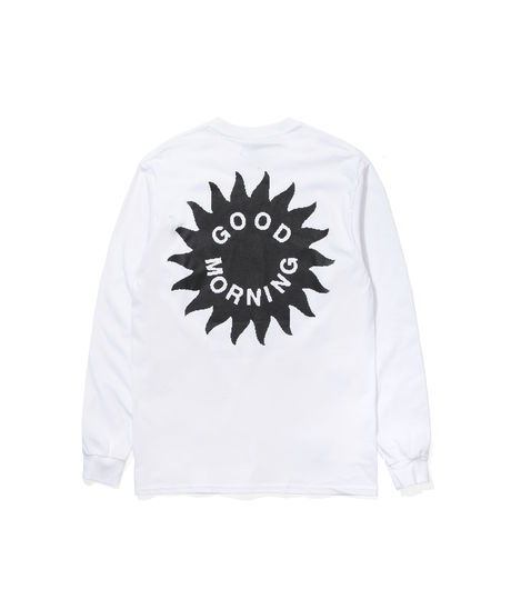 Good Morning Tapes Transmission LS Tee White