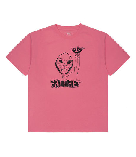 Rassvet Alien Printed T-Shirt Pink