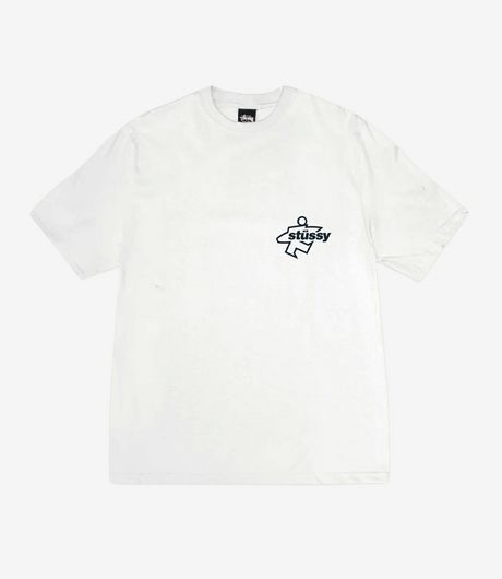 Stussy Surf Size Pig. Dyed Tee Natural