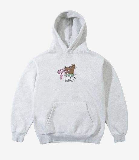 Butter Goods Canine Pullover Hood Ash