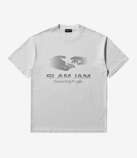 Slam Jam Special Projects Connecting T-Shirt White