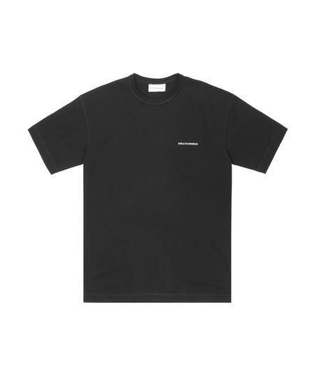 Drôle de Monsieur Logo Classic T-Shirt Black