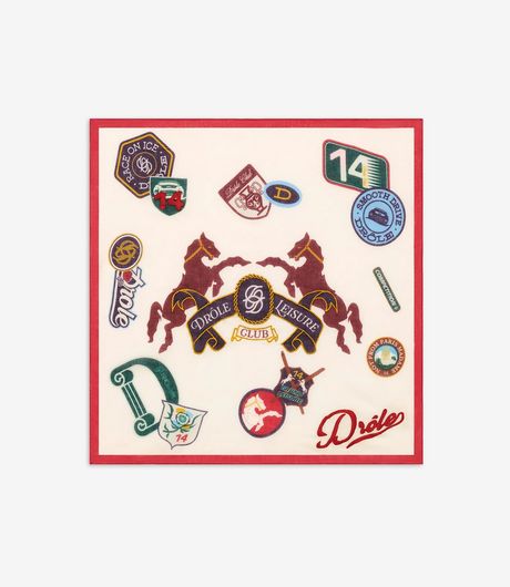 Drôle de Monsieur Le Foulard Racing Off White
