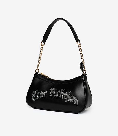 True Religion TR Crystal Handbag Black
