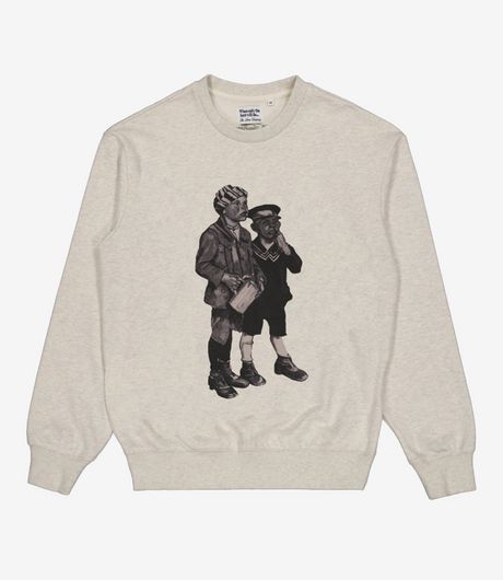 The Loose Company Nosepicking Crewneck Grey