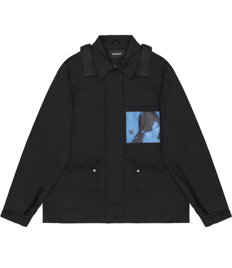 MISBHV I Want You Tech Jacket Black