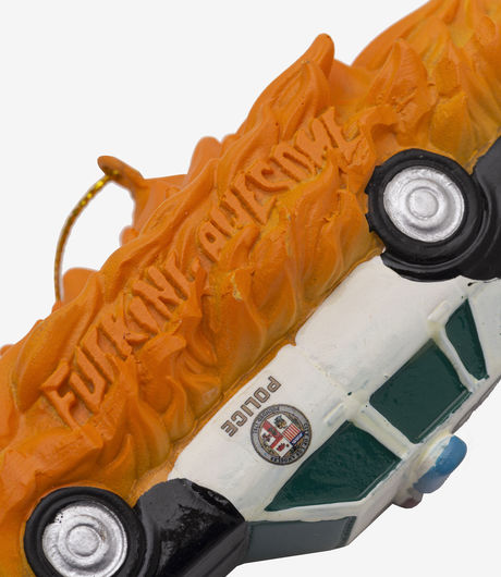 Fucking Awesome Cop Car Ornament Black/White