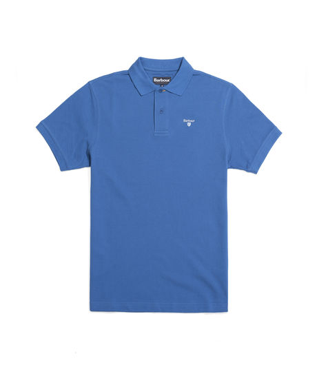 Barbour Sports Polo Atlantic Blue