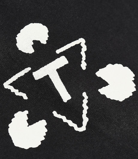 The Trilogy Tapes Man In Bubble With Pain T-Shirt Black