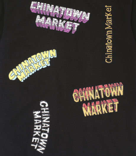 Chinatown Market Logos Tee Black