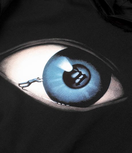 MISBHV Eye Print Hoodie Black