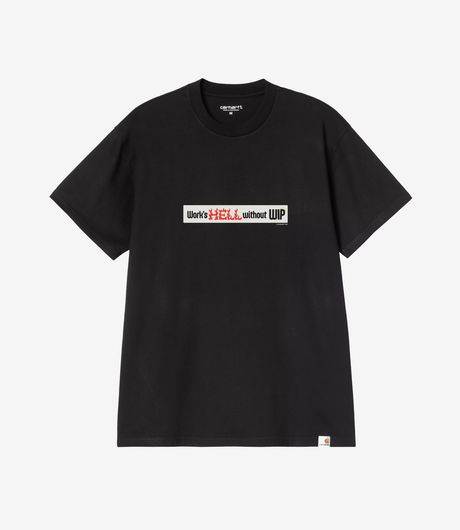 Carhartt WIP S/S Bumper Stickers T-Shirt Black