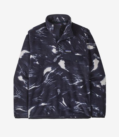 Patagonia Lightweight Synchilla® Snap-T® Fleece Pullover Breeze: Sunken Blue