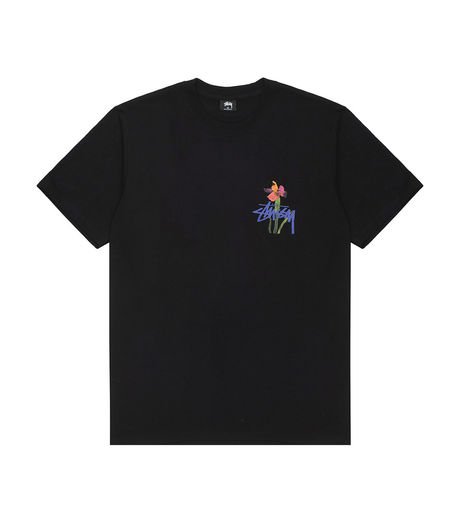 Stussy Water Flowers Tee Black