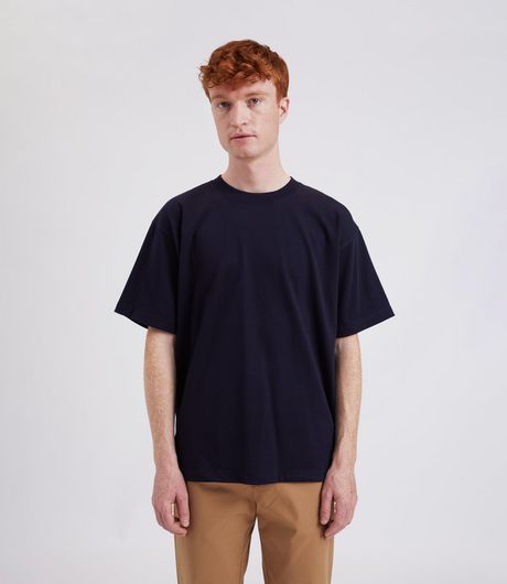 Norse Projects Standard Heavy Loose T-shirt Dark Navy