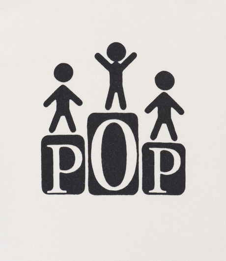 Pop Trading Company Champs Crewneck Sweater	 Off-White