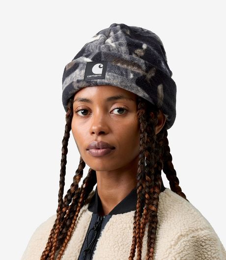 Carhartt WIP Blevin Beanie Camo Feather Tree/Black