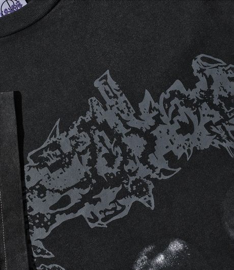 Polar Skate Co Overhead Band Tee Silver Black